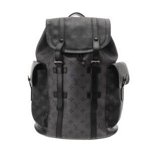 LOUIS VUITTON Monogram Eclipse Christopher PM Black/Noir